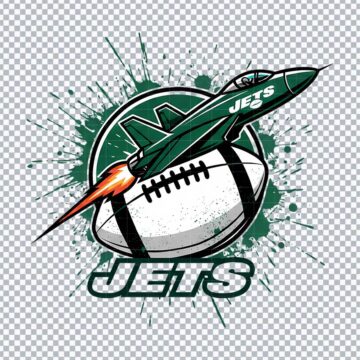 New York Jets Mascot NFL PNG for Vinyl Crafts, DIY Crafts or More - Free Design Files