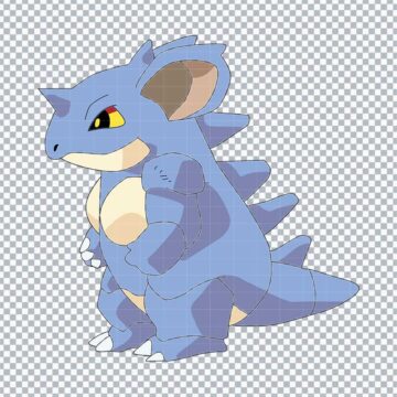 Nidoqueen Pokemon Characters SVG, PNG, DXF, EPS for Sublimation, Mug Printing or More - Ready to Cut