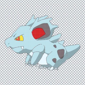 Nidorina Pokemon Go SVG, PNG, DXF, EPS for Sublimation, DIY Crafts or More - Print & Cut Ready