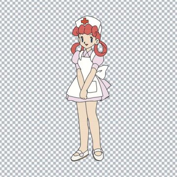 Nurse Joy Pokemon SVG, PNG, DXF, EPS for Heat Transfer, T-Shirt Printing or More - No Sign Up Required