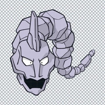 Onix Pokemon Characters SVG, PNG, DXF, EPS for Sublimation Printer, T-Shirt Printing or More - Free Design