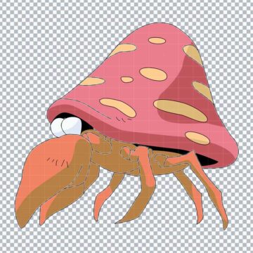 Parasect Pokemon Go PNG, SVG, DXF, EPS for Heat Press, T-Shirt Printing or More - Free Download