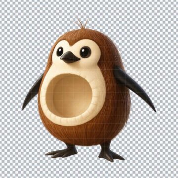 Penguino Cocosino Italian Brainrot PNG for Silhouette, Sublimation or More - Quick Download