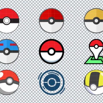 Pokeball Pokemon SVG, PNG, DXF, EPS for Laser Cutter, DIY Crafts or More - Free Design Download