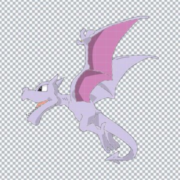 Pokemon Aerodactyl PNG, SVG, DXF, EPS for Inkjet Printer, Scrapbooking or More - Instant Download