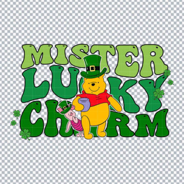Pooh Let The Shenanigans Begin St.Patrick's Day PNG for Sublimation Printer, Mug Printing or More - Printable Designs