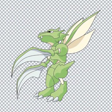 Scyther Pokemon PNG, SVG, DXF, EPS for Silhouette, Paper Cutting or More - Free Vector Download