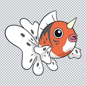 Seaking Pokemon Go PNG, SVG, DXF, EPS for Silhouette, DIY Crafts or More - Instant Download
