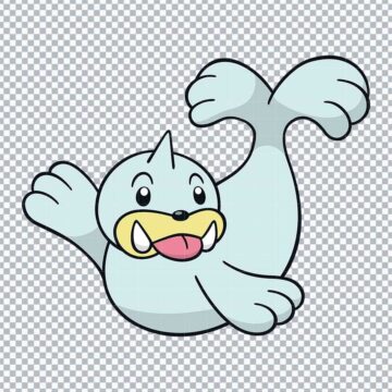 Seel Pokemon Characters PNG, SVG, DXF, EPS for Laser Cutter, DIY Crafts or More - Download Now