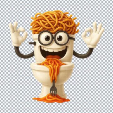 Sprunki Spaghetti Tualetti Italian Brainrot PNG for Cricut, Sticker Printing or More - Free No Registration