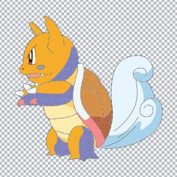 Wartortle Pokemon PNG, SVG, DXF, EPS for Cricut, T-Shirt Printing or More - Free Download Design