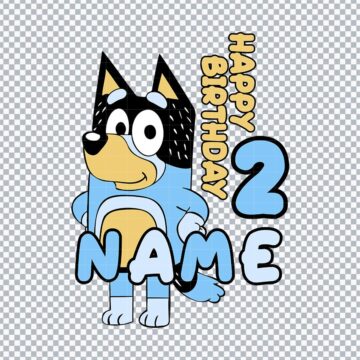 Bluey Dad SVG, PNG, DXF, EPS for Cricut, Paper Crafts or More - Free Instant Download