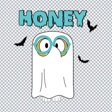 Bluey Honey Halloween SVG, PNG, DXF, EPS for Cricut, Silhouette or More - Free Digital Files