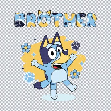 Blueys Brother SVG, PNG, DXF, EPS for Printing, Scrapbooking or More - Printable Designs