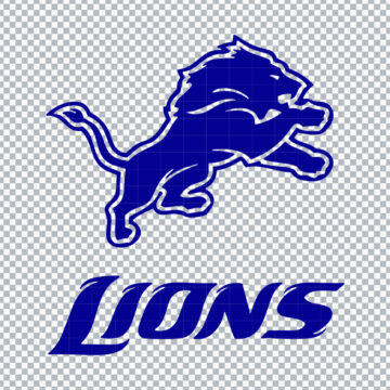 9+ Detroit Lions SVG, PNG, DXF and EPS Files - Printable Clipart Download