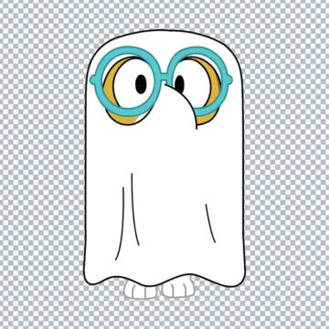 Honey Bluey Halloween Art SVG, PNG, DXF, EPS for Cricut, Sublimation Mugs or More - Free No Registration