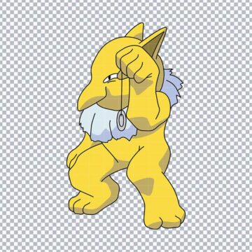 Hypno Pokemon SVG, PNG, DXF, EPS for Silhouette, Vinyl Cutting or More - No Account Needed