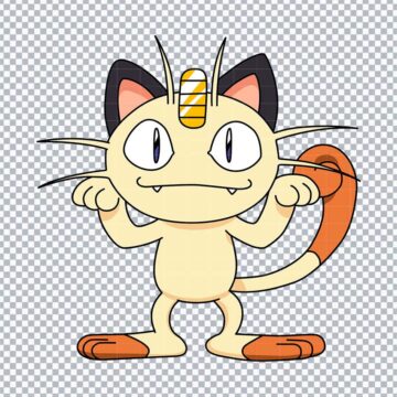 Meowth Pokemon SVG, PNG, DXF, EPS for Adobe Illustrator, Vector Design or More - Free Download Design