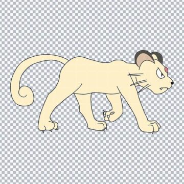 Persian Pokemon SVG, PNG, DXF, EPS for Brother ScanNCut, Craft Projects or More - Free No Registration