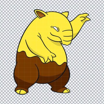 Pokemon Drowzee SVG, PNG, DXF, EPS for CorelDRAW, Vector Design or More - Download Now