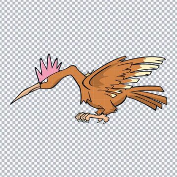 Pokemon Fearow SVG, PNG, DXF, EPS for Cricut, Silhouette or More - Printable Clipart