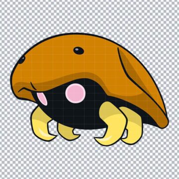 Pokemon Kabuto SVG, PNG, DXF, EPS for Silhouette, Craft Projects or More - No Account Needed