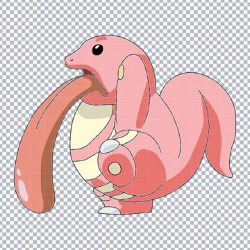 Pokemon Lickitung SVG, PNG, DXF, EPS for Cricut, Vinyl Cutting or More - Free Printable Designs