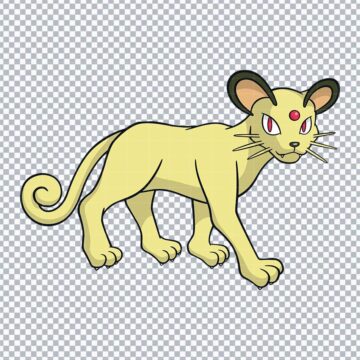 Pokemon Persian SVG, PNG, DXF, EPS for Plotter Cutting, DIY Crafts or More - Free Design Download