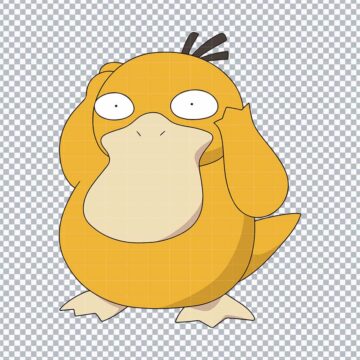 Psyduck Pokemon SVG, PNG, DXF, EPS for Graphic Design, Vector Design or More - Free Download Design