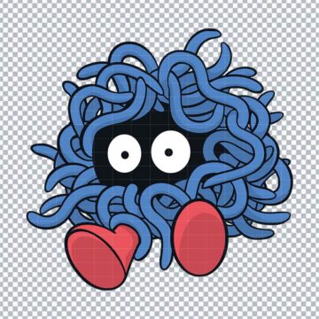 Tangela Pokemon SVG, PNG, DXF, EPS for Cricut, Paper Cutting or More - Free Vector Download