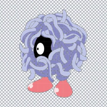 Tangela Pokemon Go SVG, PNG, DXF, EPS for Cricut, Vinyl Cutting or More - Free No Registration