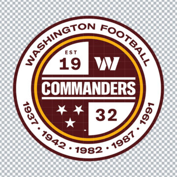 10+ Washington Commanders SVG, PNG, DXF and EPS Files - Download ZIP File