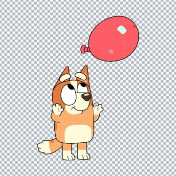 Bingo Balloon Birthday SVG, PNG, DXF, EPS for Cricut, DIY Crafts or More - Digital Files