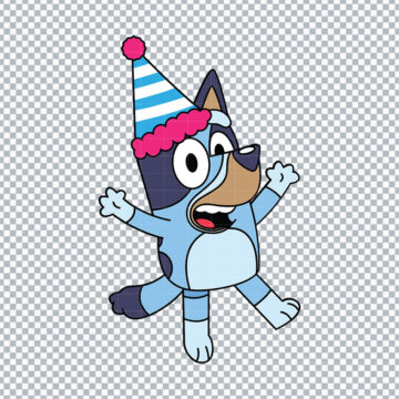 Bluey Birthday Boy SVG, PNG, DXF, EPS for Printing, Craft Projects or More - High-Res 300DPI